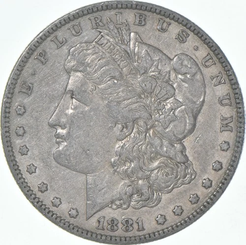 XF 1881-O Morgan Silver Dollar (1 coin) *5663