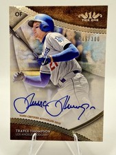 2017 Topps Tier 1 Break Out Autographs Trayce Thompson #BOA-TTH/300 (AU) Dodgers