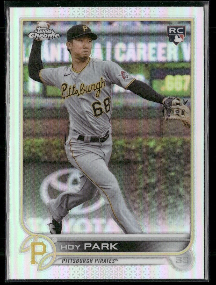 Hoy Park Rookie 2022 Topps Chrome Refractor Pittsburgh Pirates #32
