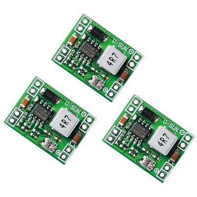 1 Pack Mini MP1584EN DC-DC Buck Converter Adjustable Power Supply green black