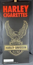 ✨ Harley Davidson Sign Cigarette American Quality Advertising Sign 13x30”✨