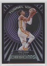 2021 Panini Obsidian Tunnel Vision Electric Etch Purple 33/75 Trae Young #5 0c6