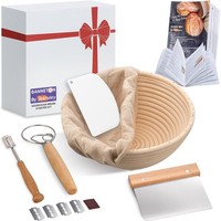 Sauerteig Starterset Rattan Banneton GäRkorb 100 Natur