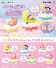 Re-Ment Crayon Shin-chan Good night, Shin-chan Complete Set BOX of 6 Type Packs