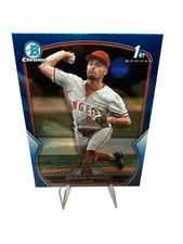Camden Minacci 2023 Bowman Chrome Draft 1st Blue Refractor /150 #BDC-23 Angels