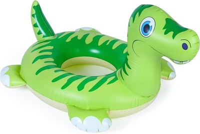 Schwimmring Dinosaurier Aufblasbar Wasserspielzeug für Kinder 3-12 Jahre