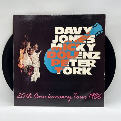 Davy Jones, Micky Dolenz, Peter Tork   20th Anniversary Tour 1986 - 1987 LP (NM)