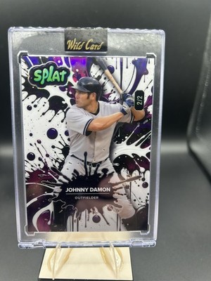 2024 Wild Card Splat Johnny Damon   2/2 Purple SBPUR06-30