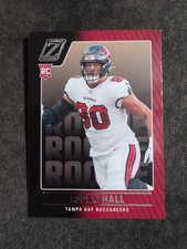 2022 Zenith #156 Logan Hall Rookie Tampa Bay Buccaneers Football Card. rookie card picture