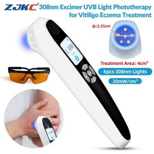 308nm Excimer UV Light Therapy Device 6 LED 20mW/cm  Adjustable Timer