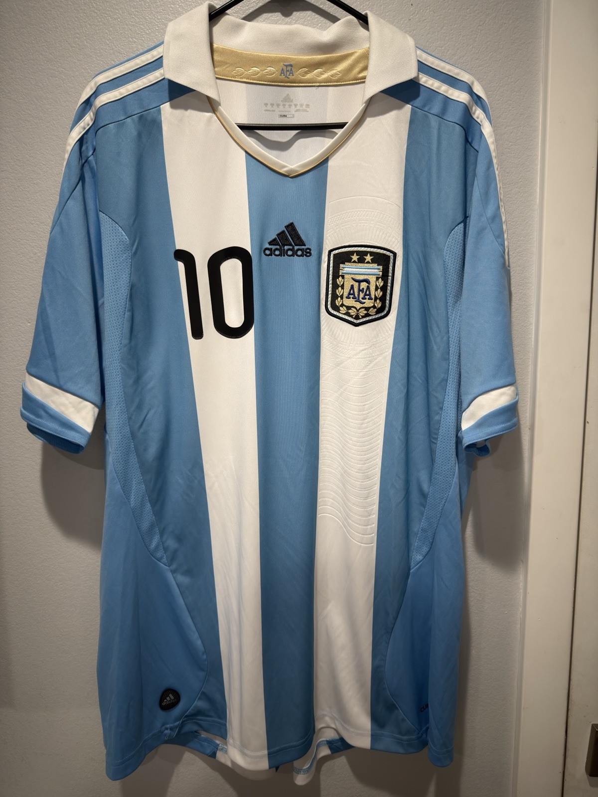 Adidas Argentina Home 2011 Messi 10 Size XL V32111