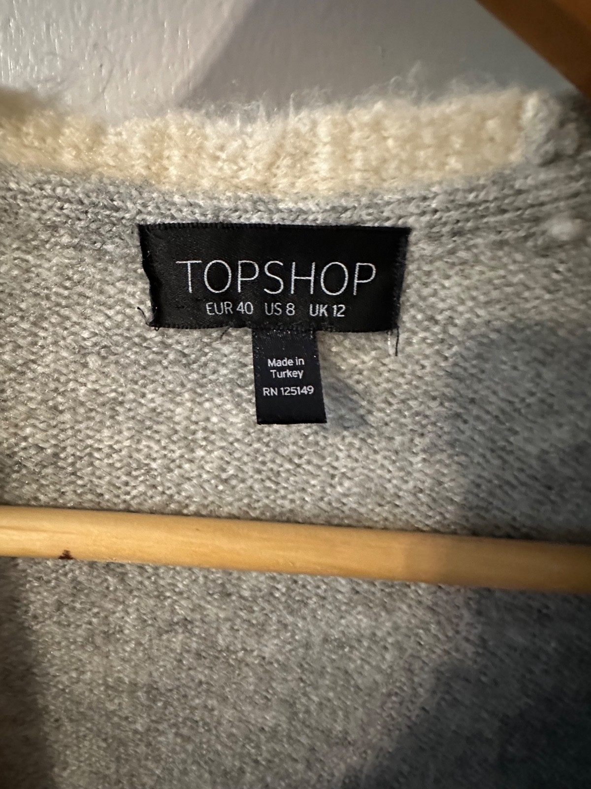 Topshop Oversized Colorblock Patchwork Cardigan S… - image 7