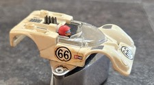 VINTAGE TYCO CHAPARRAL 2G HO SLOT CAR BODY NO WING WHITE COOL