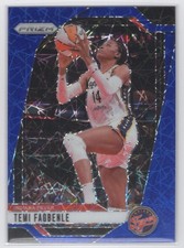 #136 2024-25 Panini Prizm WNBA Blue Velocity Temi Fagbenle Indiana Fever