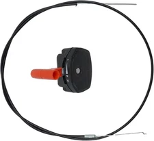 Universal Lawn Mower Throttle Cable 60 Inch with Switch Lever Handle Repair Kit
