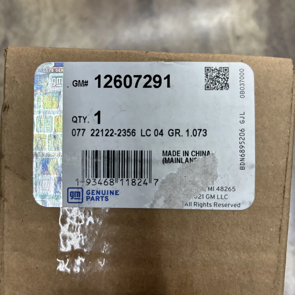 Genuino GM 2006-2017 Buick Chevrolet Pontiac motor refrigerante entrada de agua 12607291 Foto 2 de 4