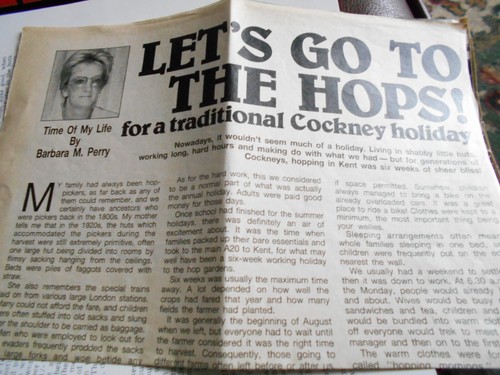 OLD DAYS IN THE KENT HOP GARDENS ed. Mary West Revised ed 1981 - Picture 3 of 3