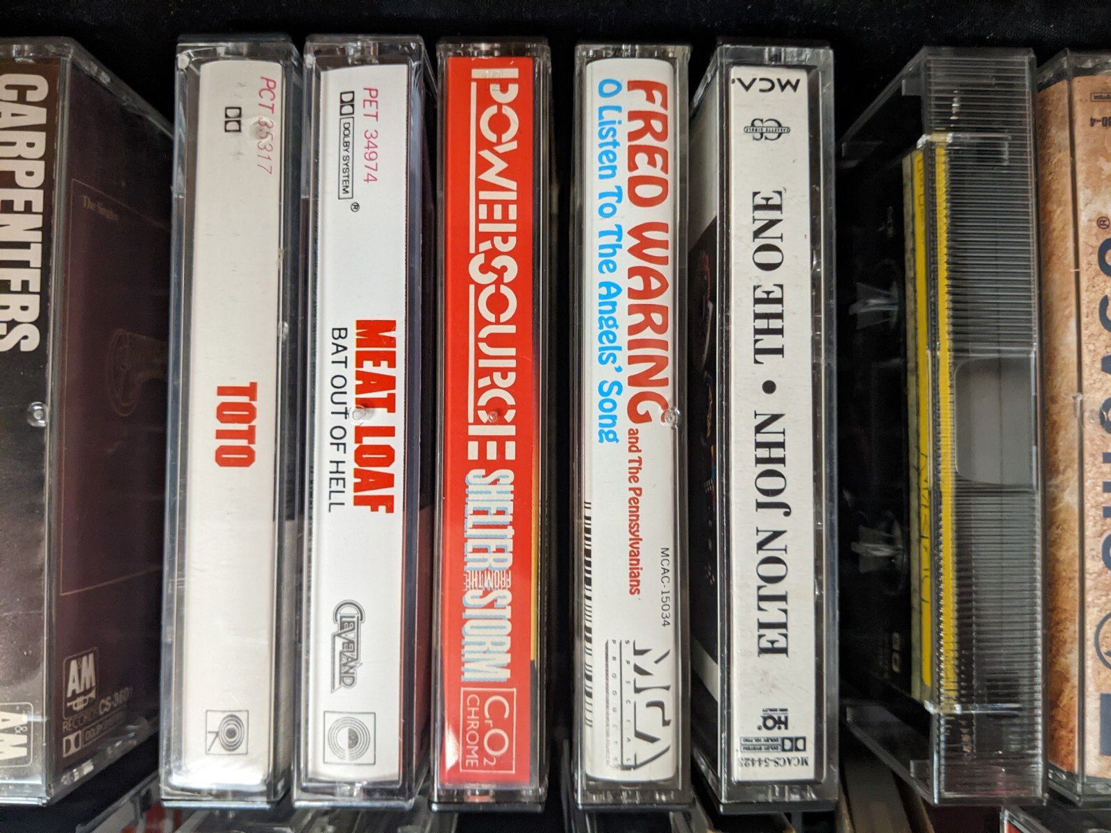 Lot Of 29 Vintage Cassette Tapes And Vintage Carrying Case eBay