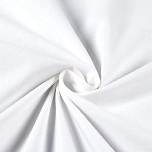 Muslin Fabric/Textile Bleached White - Medium Weight - 100% Cotton (60in Wide) - Image 2 of 2