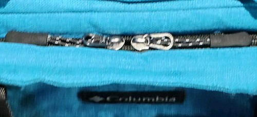 COLUMBIA Teal/Aqua Insulated LUNCH BAG Box Tote Bag BNWT Style 98-16650-00-71 - Picture 8 of 16