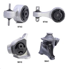 Engine Motor Mounts & Transmission Mount 4PCS for Acura ILX, Honda Civic L4-2.4L