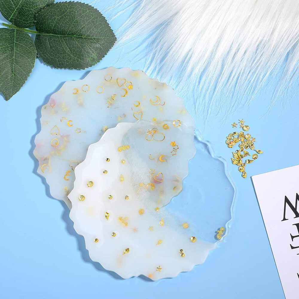 3 Boxes Epoxy Filling Alloy Filling Charms Metal Resin Filler Epoxy