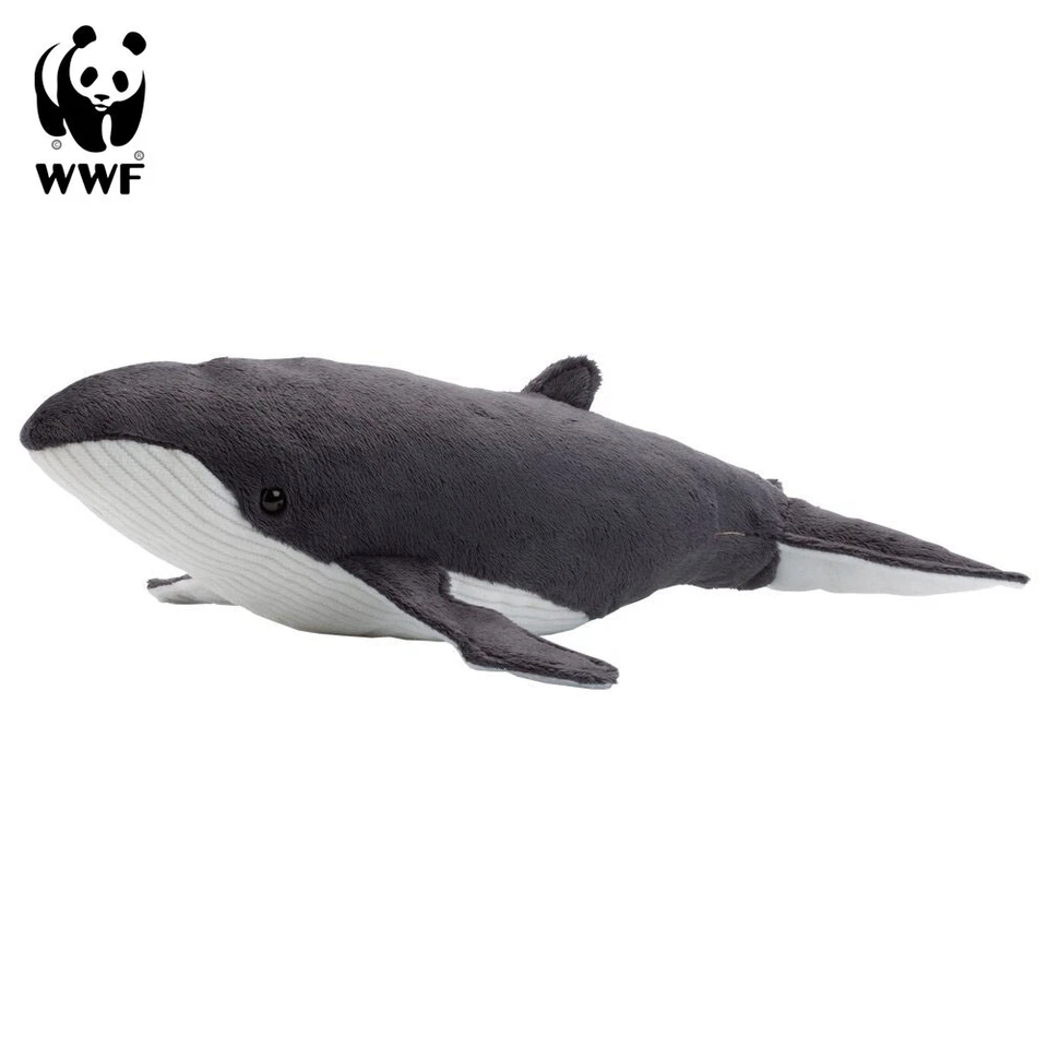 WWF Plüschtier Buckelwal 33cm lebensecht Kuscheltier Stofftier Wal Whale