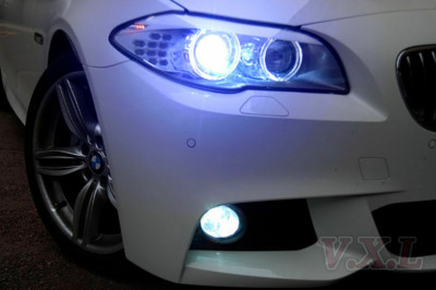 BMW 1 F20 F21 2010-2019 Pair D1S Xenon Bulbs 8000K Blue Replacement Low Beam