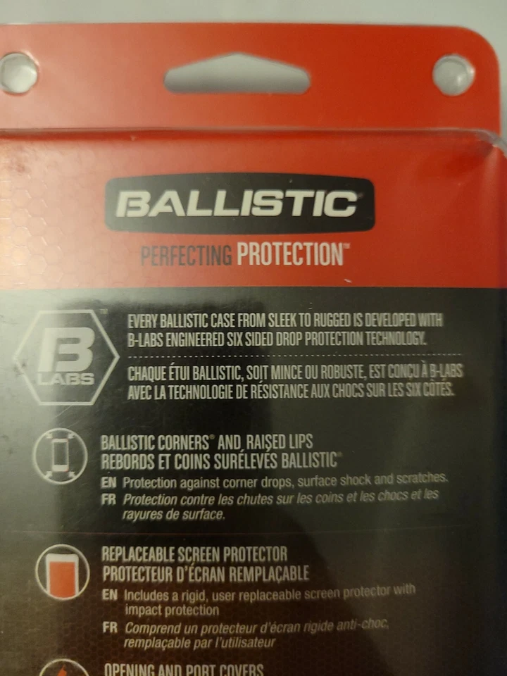 Ballistic Tough Jacket Maxx Series Case for Samsung Galaxy S6 White/BLACK - Image 2 of 2