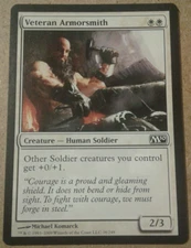MTG Veteran Armorsmith - Creature (Magic the Gathering card)