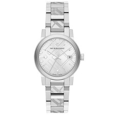 Brand New Burberry The City BU9144 Stainless Steel 34mm Women's Watch