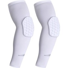 Padded Compression Arm Sleeves Elbow Pads for Volleyball Basketball Youth