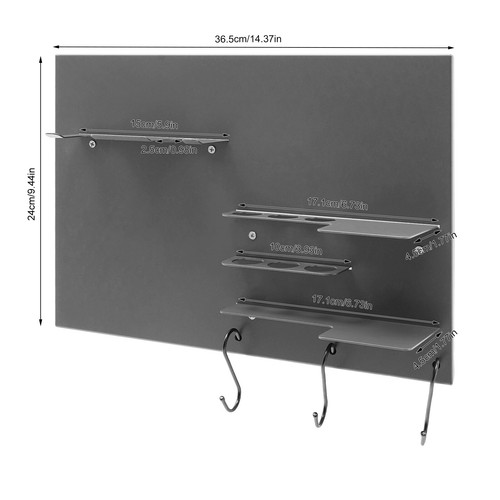Estantes de pared para herramientas de café, estante de pared, estante de pared para almacenamiento - Imagen 15 de 15