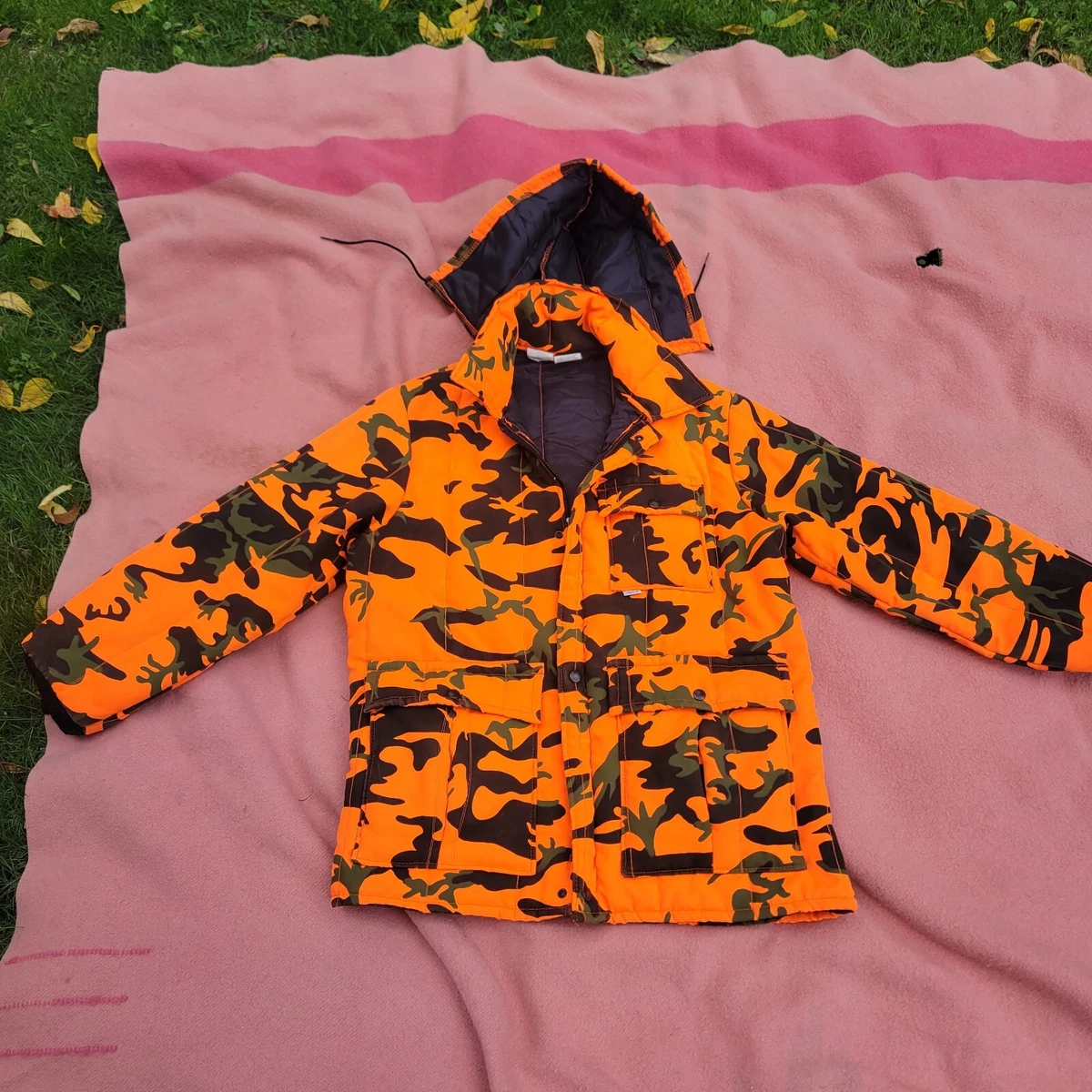 Warmest blaze best sale orange hunting jacket