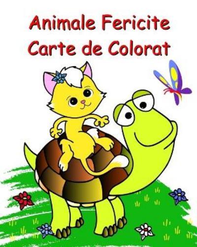 Maryan Ben Kim Animale Fericite Carte de Colorat (Tascabile)