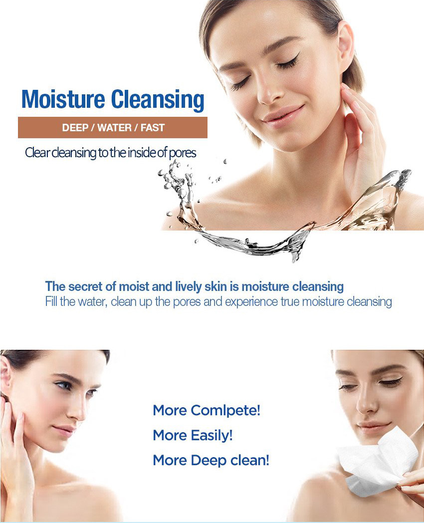 epielle® Argan Oil Makeup Remover Cleansing Tissues Face Wipes, 30ct