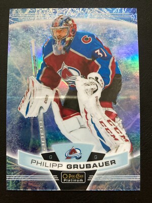 2019-20 O-Pee-Chee Platinum Arctic Freeze 2 Philipp Grubauer ed/99
