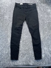 Gap 1969 Black Legging Jeans Womens Size 26R Cotton  Polyester Blend