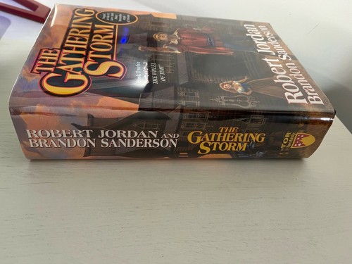 The Gathering Storm Signed by Brandon Sanderson Robert Jordan 1stED1stPTHardback - Picture 2 of 10