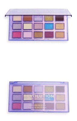 Make Up Revolution Reflective  Eyeshadow Palette, Ultraviolet 0.3 Oz
