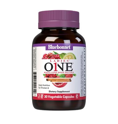 Bluebonnet One A Day Women's Multivitamin 30 Count Light Grey Formula