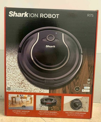 Shark Ion Robot RV75 Vacuum WiFi Alexa 