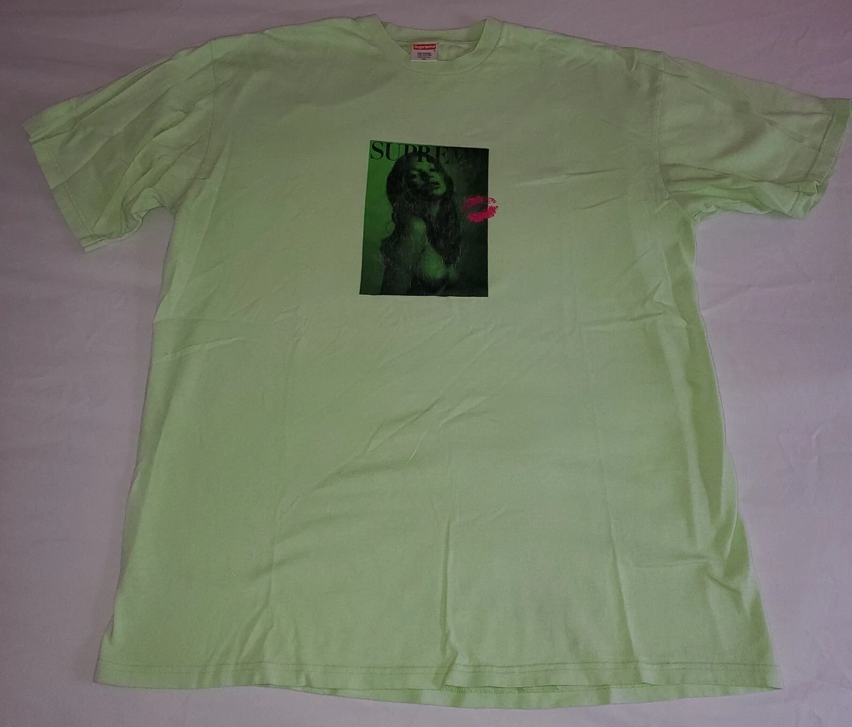 Supreme Kate Moss Kiss Tee - Size XL - Green - Vintage 2005 | eBay