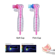 Disposable Prophy Angle -Lotus  AntiSplatr In Both Soft & Firm Cup (Bags of 100)