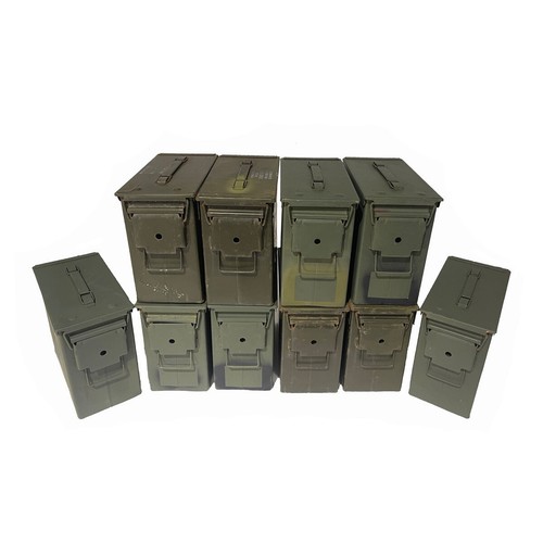 Tall 50 Cal Ammo Can Grade 2 US Military Surplus - 10 Pack