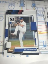 2022 Donruss Baseball Base #104 Max Scherzer - New York Mets M2