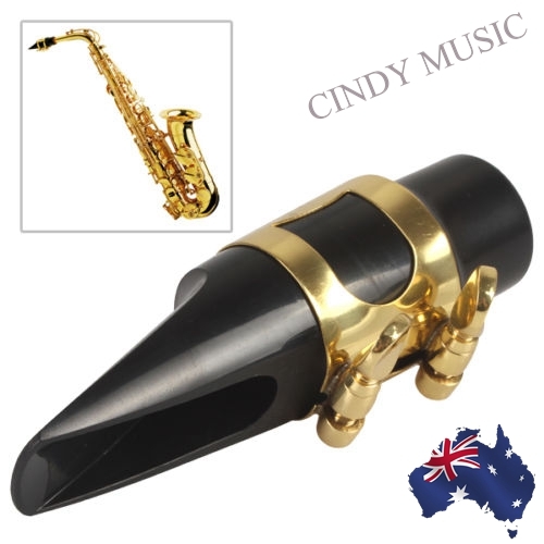 Tenor Saxophone Mouthpiece set 1xMouthpiece 1xCap 1xMetal Ligature 1xReed bB AU - Picture 7 of 8