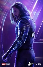 The Avengers Infinity War movie poster (o) : 11 x 17 inches - Bucky