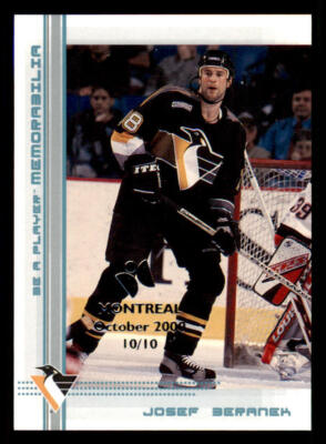 2000-01 BAP Memorabilia Montreal Olympic Stadium Show #356 Josef Beranek /10