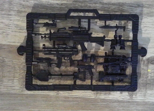 Chap Mei Soldier Force weapon and accessories sprues lot of 2 - Picture 2 of 3